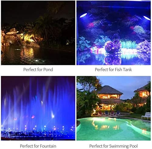 ZHGSERVU Color Changing Submersible Spotlight 3.5W 36-LED | 7cm (2.75in) Diameter thumbnail 6