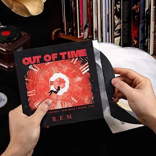Facmogu 7 Inch Vinyl Record Sleeves | Anti-Static Inner Sleeves for LPs | 100 Pack thumbnail 8