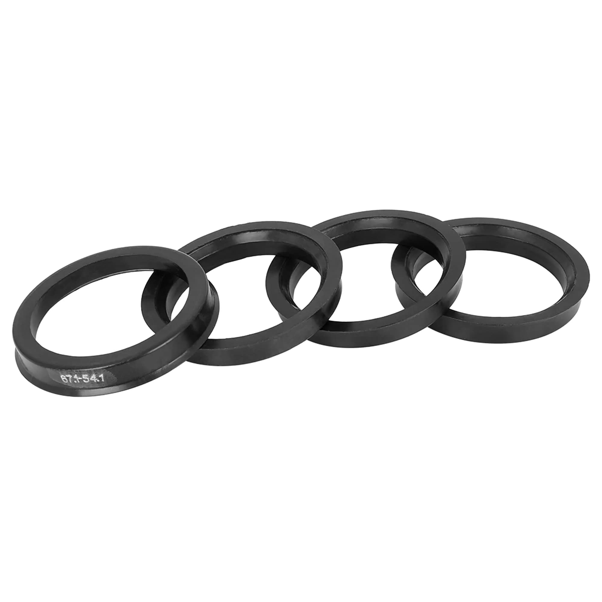 X AUTOHAUX Plastic Hub Centric Rings 67.1mm OD to 60.1mm ID | Eliminate Steering Wheel Vibrations — 67.1 mm