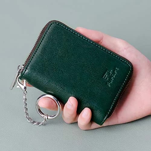 FurArt RFID Blocking Zipper Wallet for Women & Unisex Adults | 11 cm (4.3") x 8 cm (3") x 2 cm (0.9") thumbnail 4