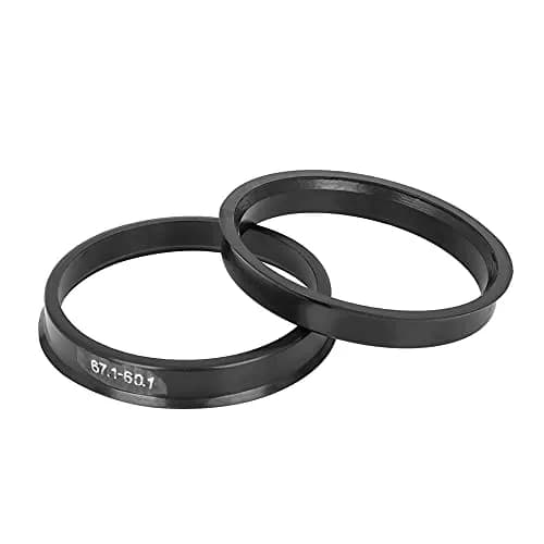 X AUTOHAUX Plastic Hub Centric Rings 67.1mm OD to 60.1mm ID | Eliminate Steering Wheel Vibrations thumbnail 6