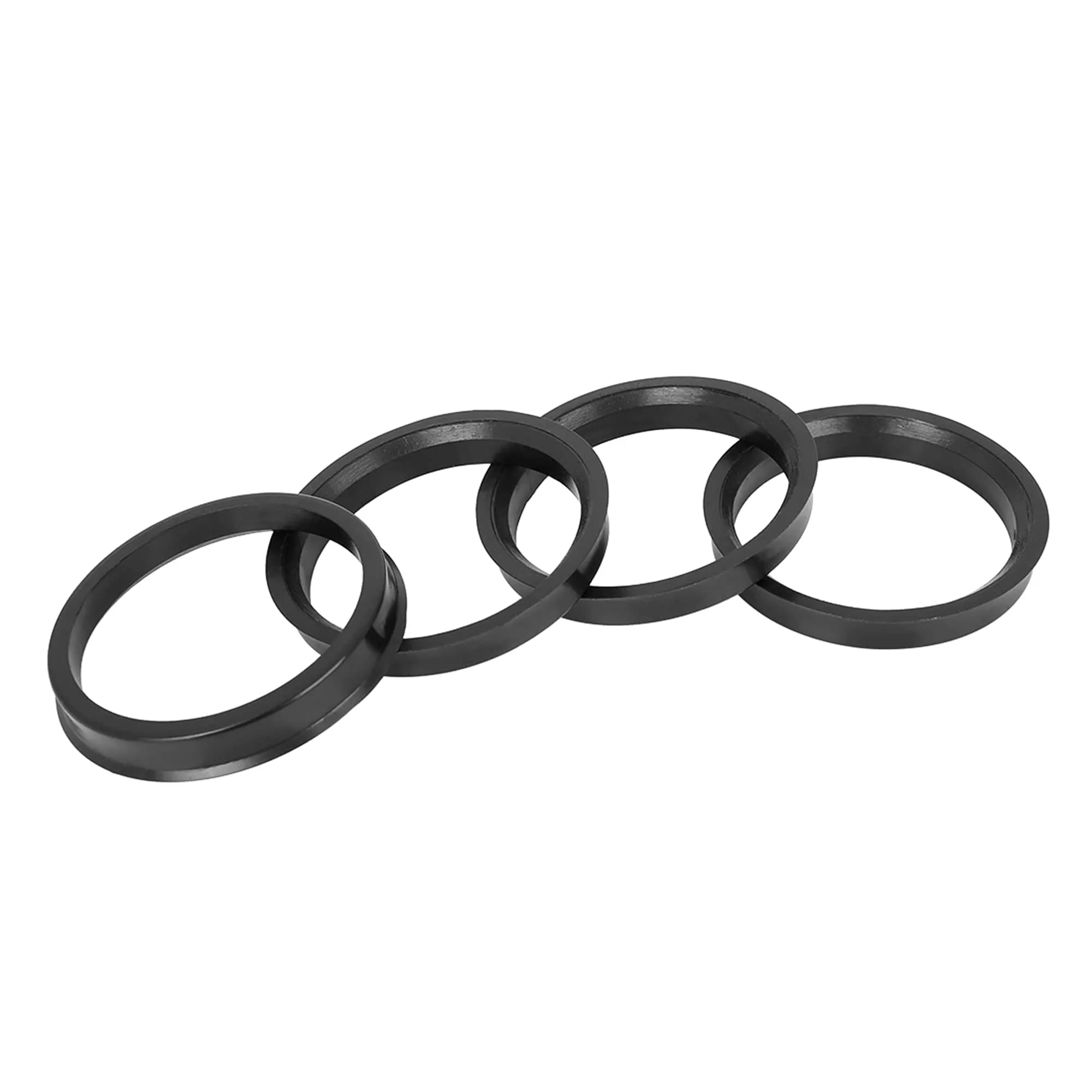 X AUTOHAUX Plastic Hub Centric Rings 67.1mm OD to 60.1mm ID | Eliminate Steering Wheel Vibrations — 58.1mm