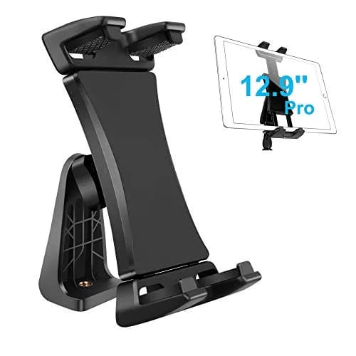 Peastrex iPad Tripod Mount Adapter 12.9in | 360° Rotatable Tablet Clamp Holder for iPad Pro & More thumbnail 1