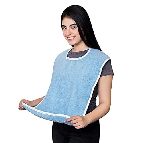 Avalon Towels Adult Bibs for Women & Men | 18" x 30" Full Coverage, Reusable & Washable thumbnail 6
