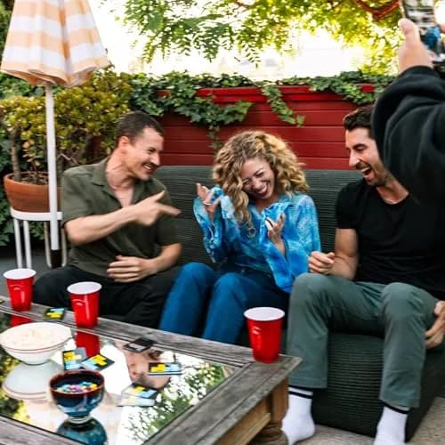 DSS Games You Laugh You Drink Party Game Tin | 150 Prompt Cards for Adults thumbnail 6