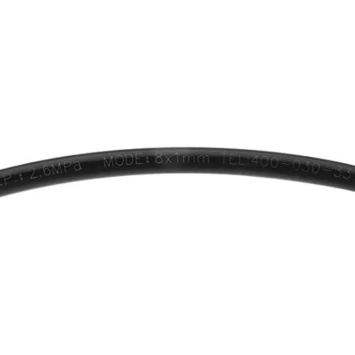 uxcell Nylon Line Hose Tube 6mm (0.23") ID x 8mm (0.31") OD 3 Meter (9.8ft) PA6 Nylon Tube Pneumatic Air Brake Tubing Black | Fluid Transfer & Air Lines thumbnail 4