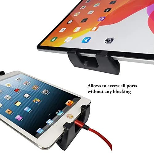 Peastrex Universal Tablet Tripod Mount Adapter with Bluetooth Remote | Fits 3.5-13.5in Devices thumbnail 9
