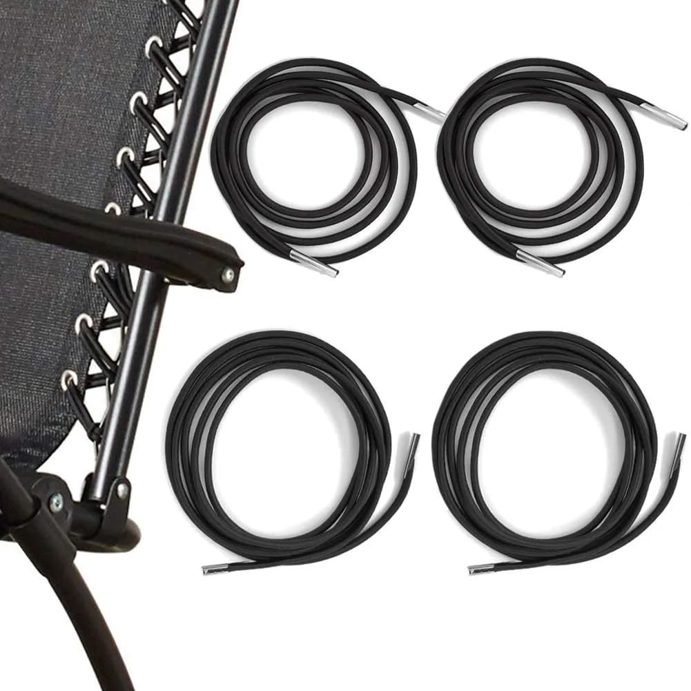 Bealuffe Replacement Recliner Cords 2.2m (86.6") & 1.4m (55") | Universal Fit for Zero Gravity Chairs