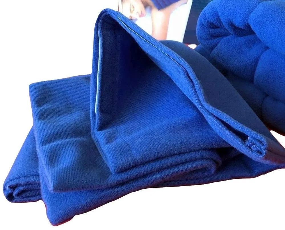 ComfortCloud Accessory Cover for XL Microwavable Heating Pad, Blue 53cm (21 inch) | Protects Heating Pads for All-Day Comfort - main product image