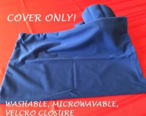 ComfortCloud Accessory Cover for XL Microwavable Heating Pad, Blue 53cm (21 inch) | Protects Heating Pads for All-Day Comfort thumbnail 3