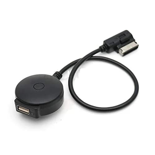 YuYue Electronic Bluetooth AUX Receiver Cable Adapter for VW Audi AMI MDI Interface 3G (Black, 30cm Cable) thumbnail 1