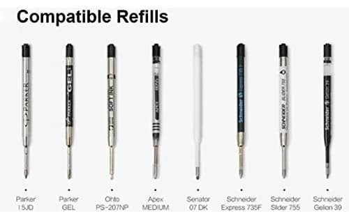 Nitecore NTP31 Bolt Action Tactical Pen with Tungsten Steel Glass Breaker & Schneider Gel Ink Refill, 13.2cm (5.2") | Smooth Writing & Emergency Tool thumbnail 2