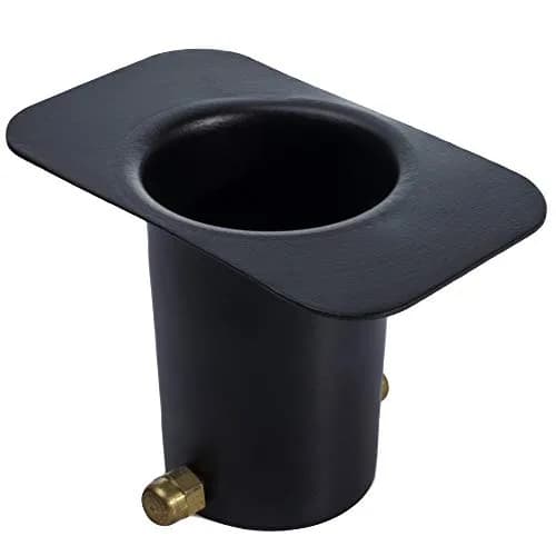 Monarch Rain Chains Gutter Adapter Black | Functional Water Flow Design for Heavy Rainfall thumbnail 1