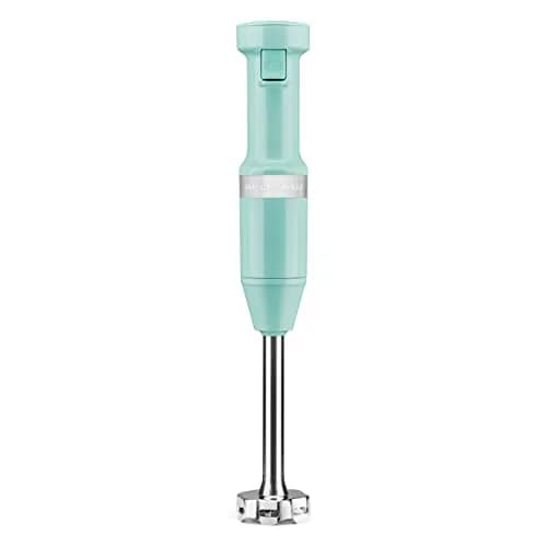 KitchenAid Variable Speed Corded Hand Blender KHBV53 Ice Blue | 180W Power for Smoothies & Soups thumbnail 1