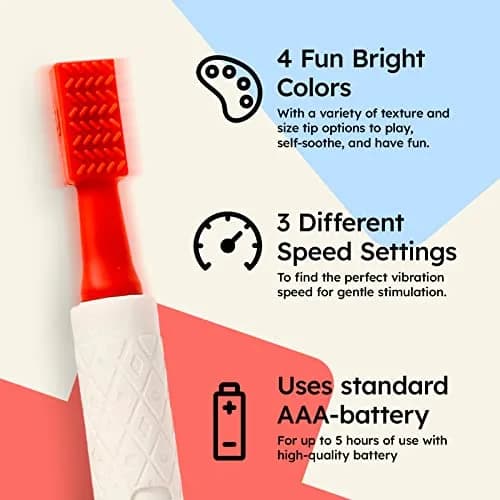 Gafly Therapeutics Therapen Oral Motor Therapy Tools for Speech and Feeding, 5 Heads (1 Count) thumbnail 3