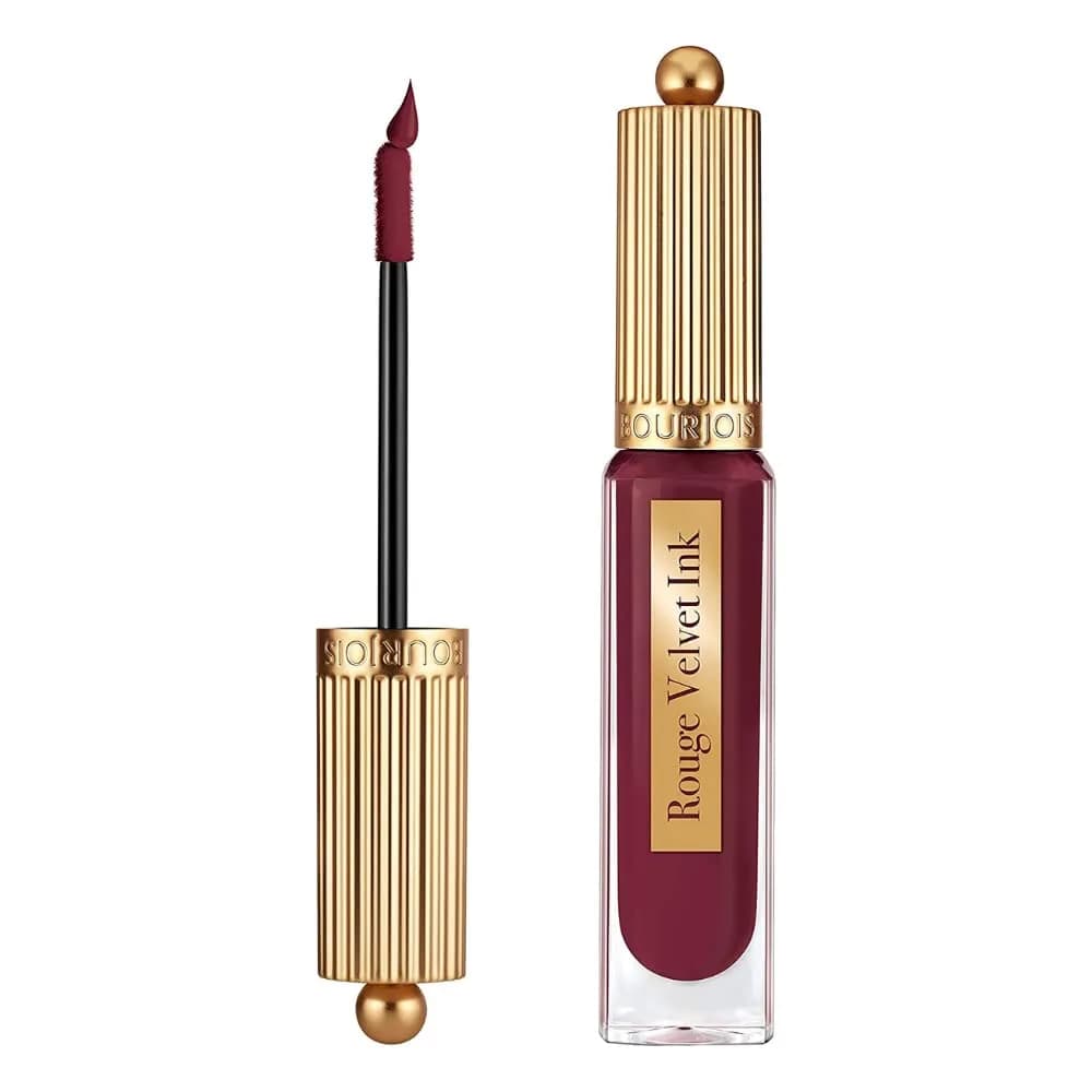 Bourjois Rouge Velvet Ink Liquid Lipstick 3.5ml (0.11 Fl Oz) | 24-Hour Matte Wear — 11 Rasin-Terdit
