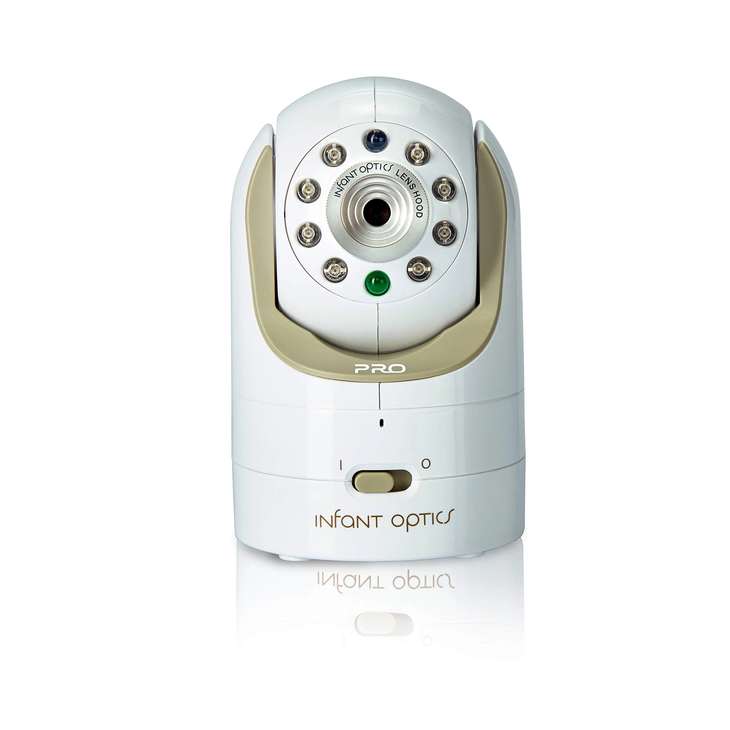 Infant Optics White Security Camera | 720p HD Video, Remote Pan/Tilt/Zoom, Night Vision (1 Count) - main product image