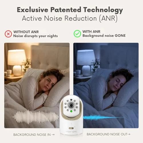 Infant Optics White Security Camera | 720p HD Video, Remote Pan/Tilt/Zoom, Night Vision (1 Count) thumbnail 2