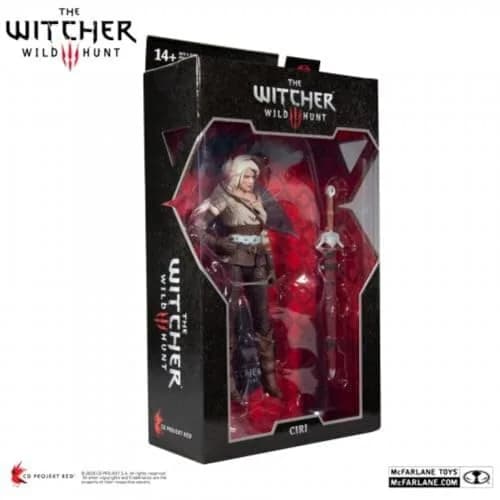 McFarlane Toys Witcher Gaming 7" Ciri Action Figure | Detailed, Fully Articulated, Wave 2 thumbnail 2