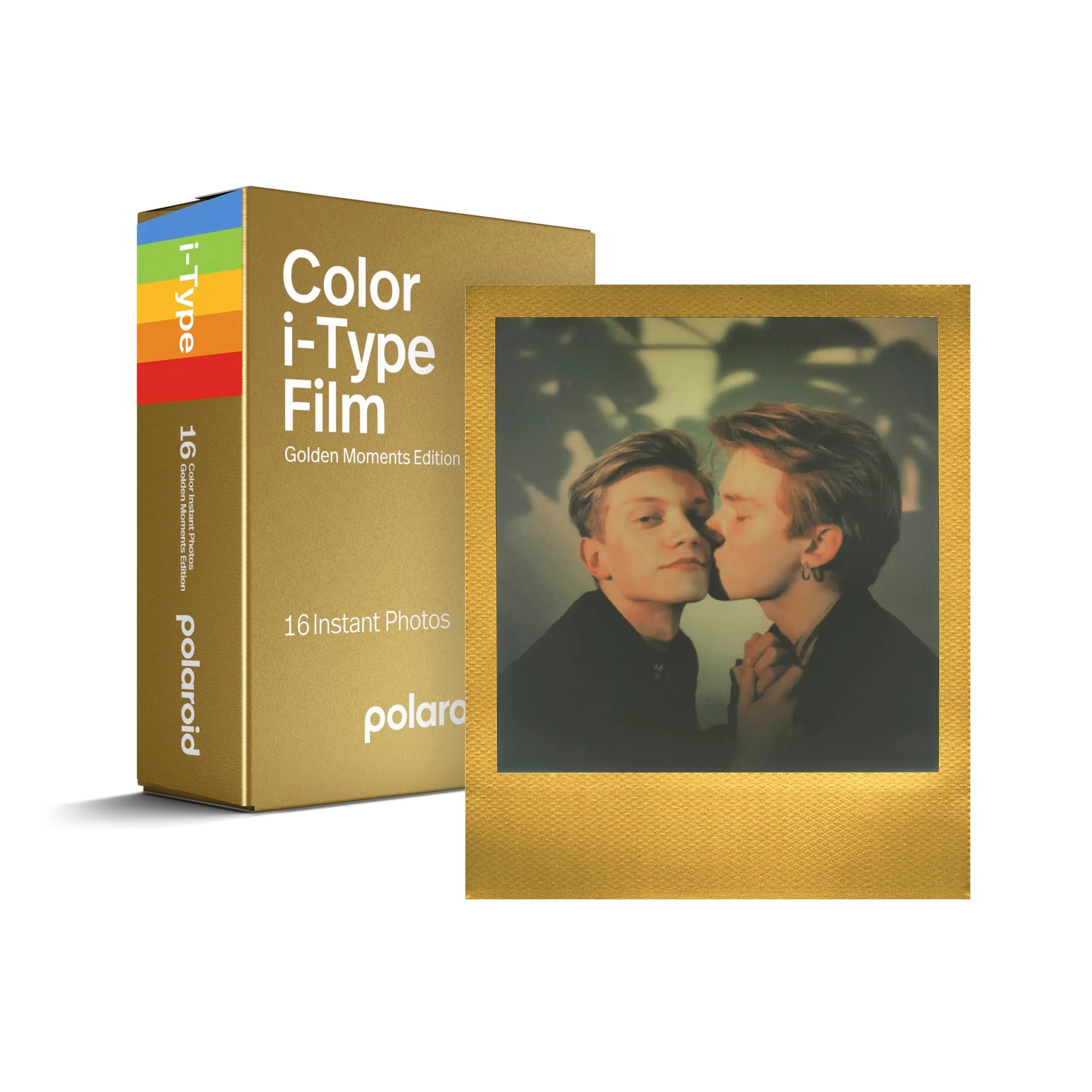 Polaroid B&W Film for I-Type Cameras (6001) 8 Photos | Fresh Film for Instant Memories — Golden Moments