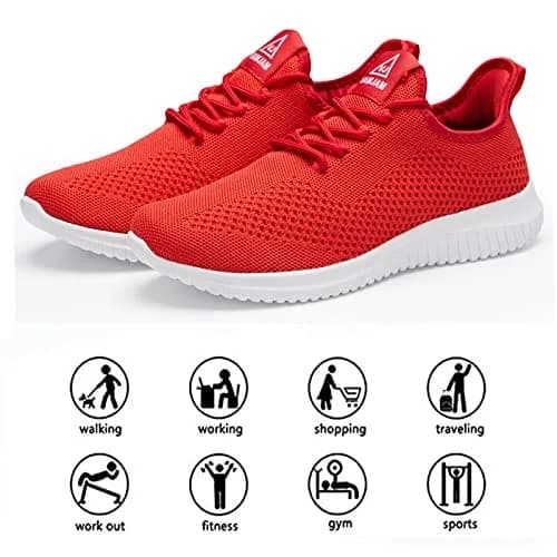 VAMJAM Men's Running Shoes Size 8 | Ultra Lightweight Breathable Mesh Sneakers thumbnail 5