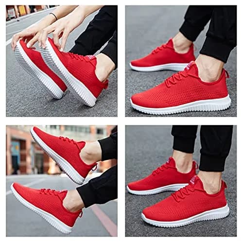 VAMJAM Men's Running Shoes Size 8 | Ultra Lightweight Breathable Mesh Sneakers thumbnail 7