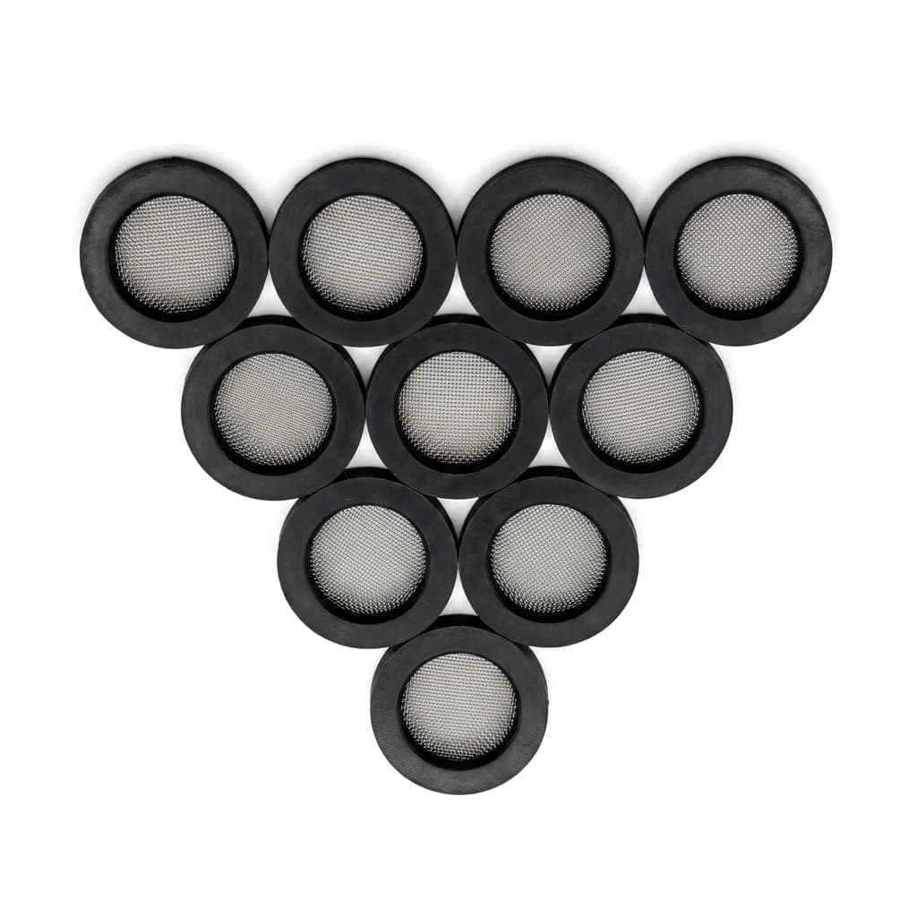 Olivia Tree Black Silicone Washer Filter Gasket 0.75 inch (1.9 cm) | Prevents Leaks & Restricts Flow - main product image