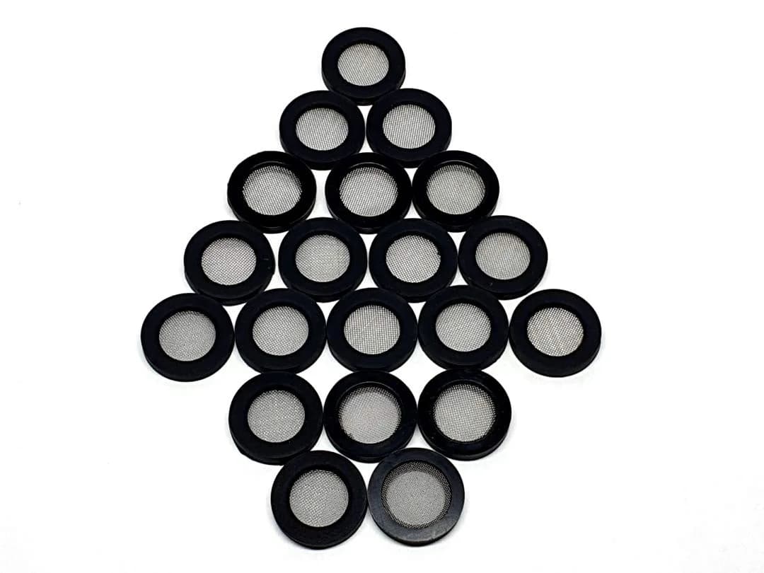 Olivia tree Black Silicone Washer Filter Gasket 20 Pcs (1.9 cm / 0.75 inch) | Prevents Leaks & Saves Water