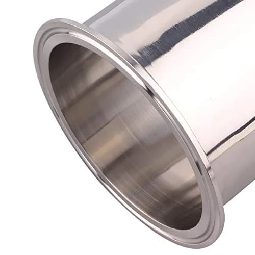 DERNORD Sanitary Spool Tube with 4 Inch Tri Clamp Ends, Stainless Steel 304 Seamless Tubing 102mm (4 Inch) | Industrial Fluid & Gas Transport thumbnail 6