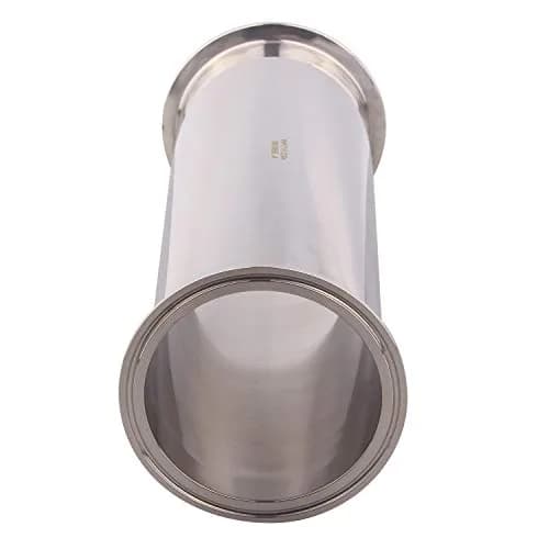 DERNORD Sanitary Spool Tube 12 Inch Stainless Steel Seamless with Clamp Ends | 4" Tri Clamp Flange thumbnail 4