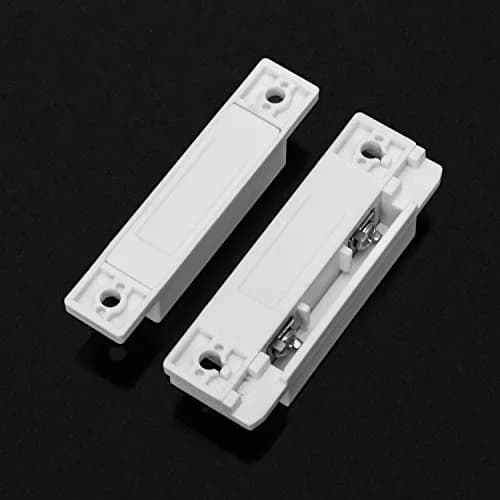 QWORK MC-31 Wired Surface-Mounted NC Magnetic Door Window Contact Sensor Alarm Reed Switch, White, Pack of 5 | Electronic Switch for Home Security thumbnail 4