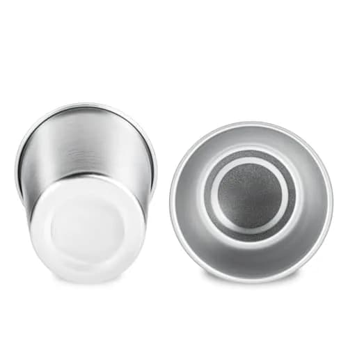 MEWAY Stainless Steel Cups 16oz | Stackable Durable Metal Cups for Travel & Camping thumbnail 3