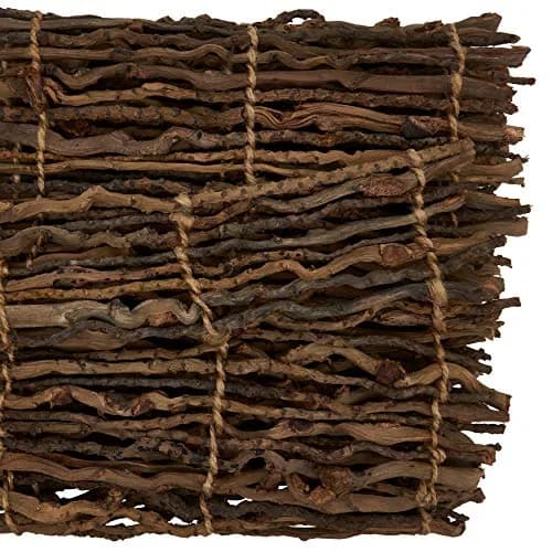 SARO LIFESTYLE Handwoven Manggar Coconut Table Runner 30cm (12") x 183cm (72") | Natural Textured Decorative Runner thumbnail 2