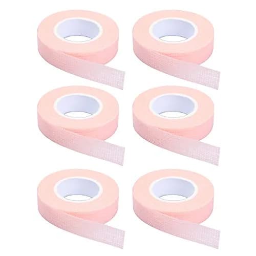 JASSINS Pink Adhesive Tape 9m | Breathable & Skin-Friendly Eyelash Extension Tape thumbnail 1