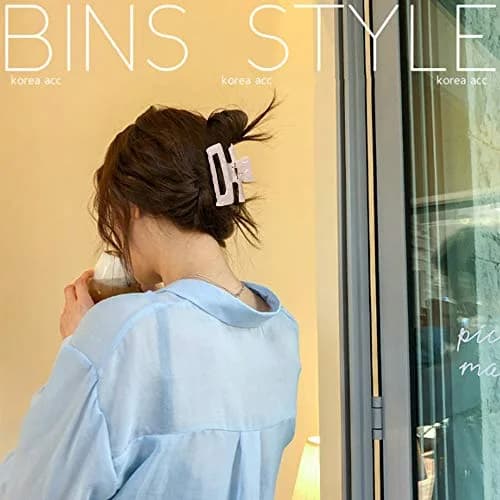 Magicsky Hair Claw Clips for Women Thick & Thin Hair | Elegant Tortoise Shell, 4 Pack thumbnail 7