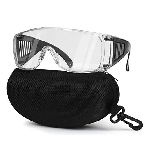 LaneTop Shooting Glasses Over Eyeglasses, Anti Fog Eye Protection for Shooting Range, Clear Lens thumbnail 6