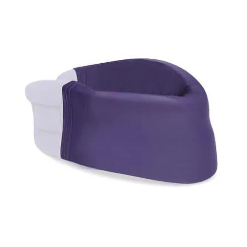 Velpeau Blue Cervical Collar Cover Sleeve for Neck Brace - Large (37cm / 14.5") | Breathable & Sweat-Absorbent thumbnail 1