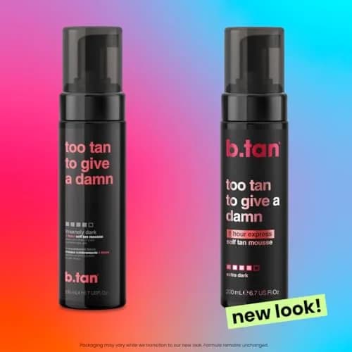 B.TAN Ultra Dark Self Tanner Mousse 197ml (6.7 Fl Oz) | 1 Hour Express Bronzing Fake Tan Foam thumbnail 4