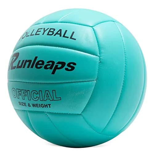Runleaps Official Size 5 Volleyball 260g (9.5oz) | Waterproof Indoor Outdoor Blue thumbnail 2
