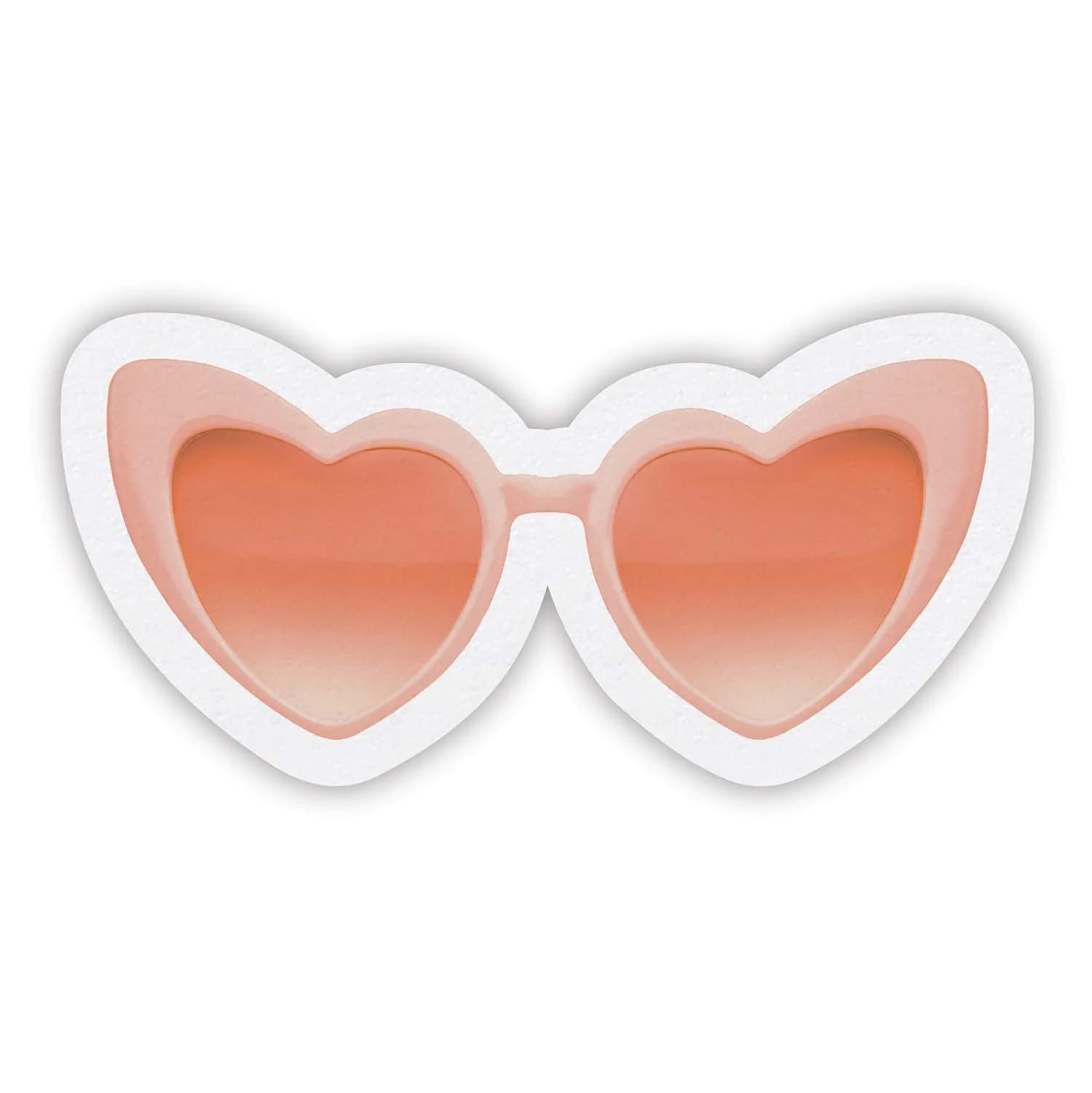 Santa Barbara Design Studio Sippin' Pretty Paper Napkins 7.5" x 3.5" Heart Glasses | Unique Cocktail Napkins for Happy Hour - main product image