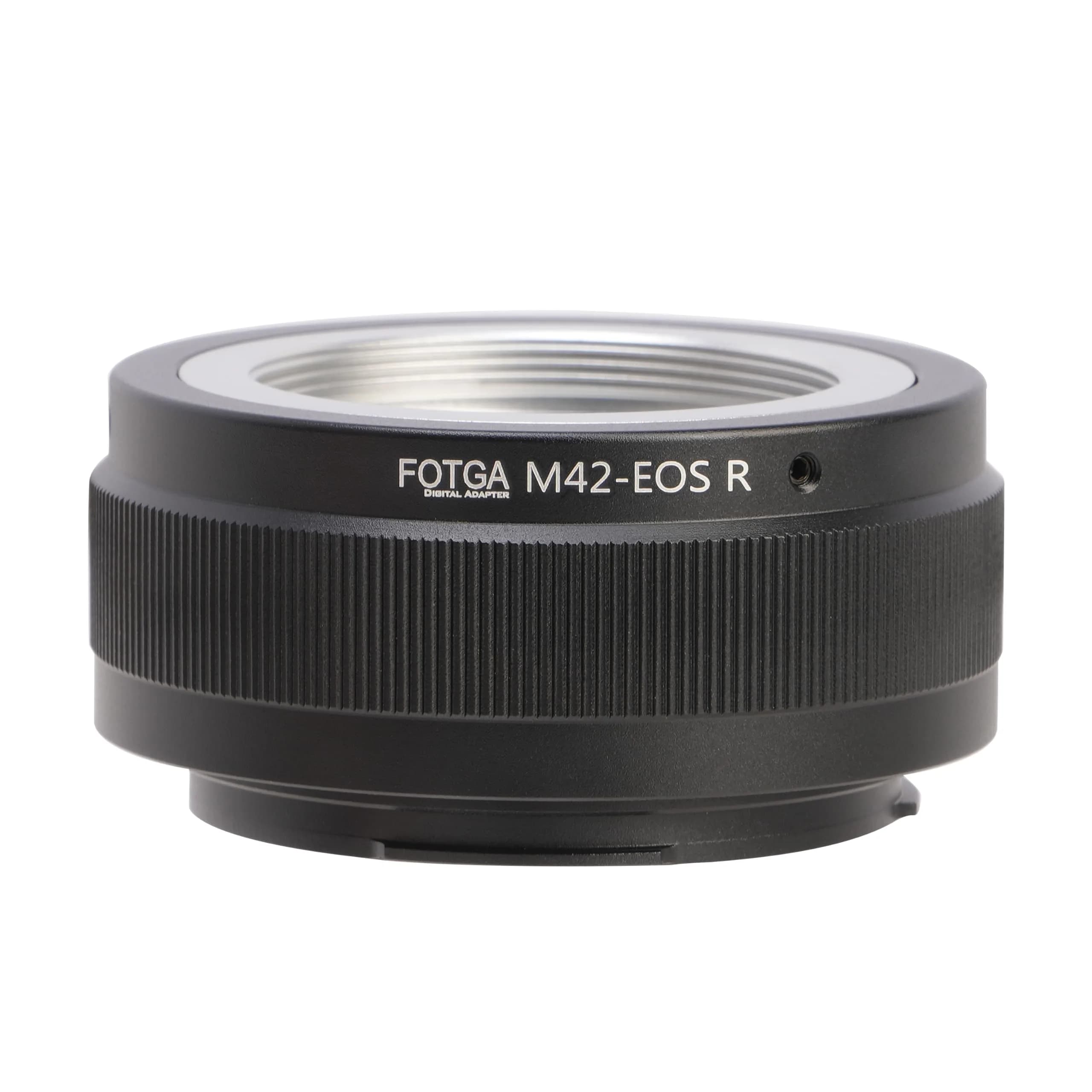 FocusFoto M42 Screw Lens to Canon EOS R Mount Adapter Ring | Full Metal, Manual Focus - main product image
