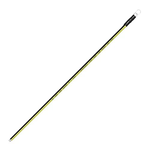 CHANZON 20 pcs Pre-Wired 5mm Warm White LED Diode Lights (DC 12V) | Ultrabright 14000-16000 mcd thumbnail 5