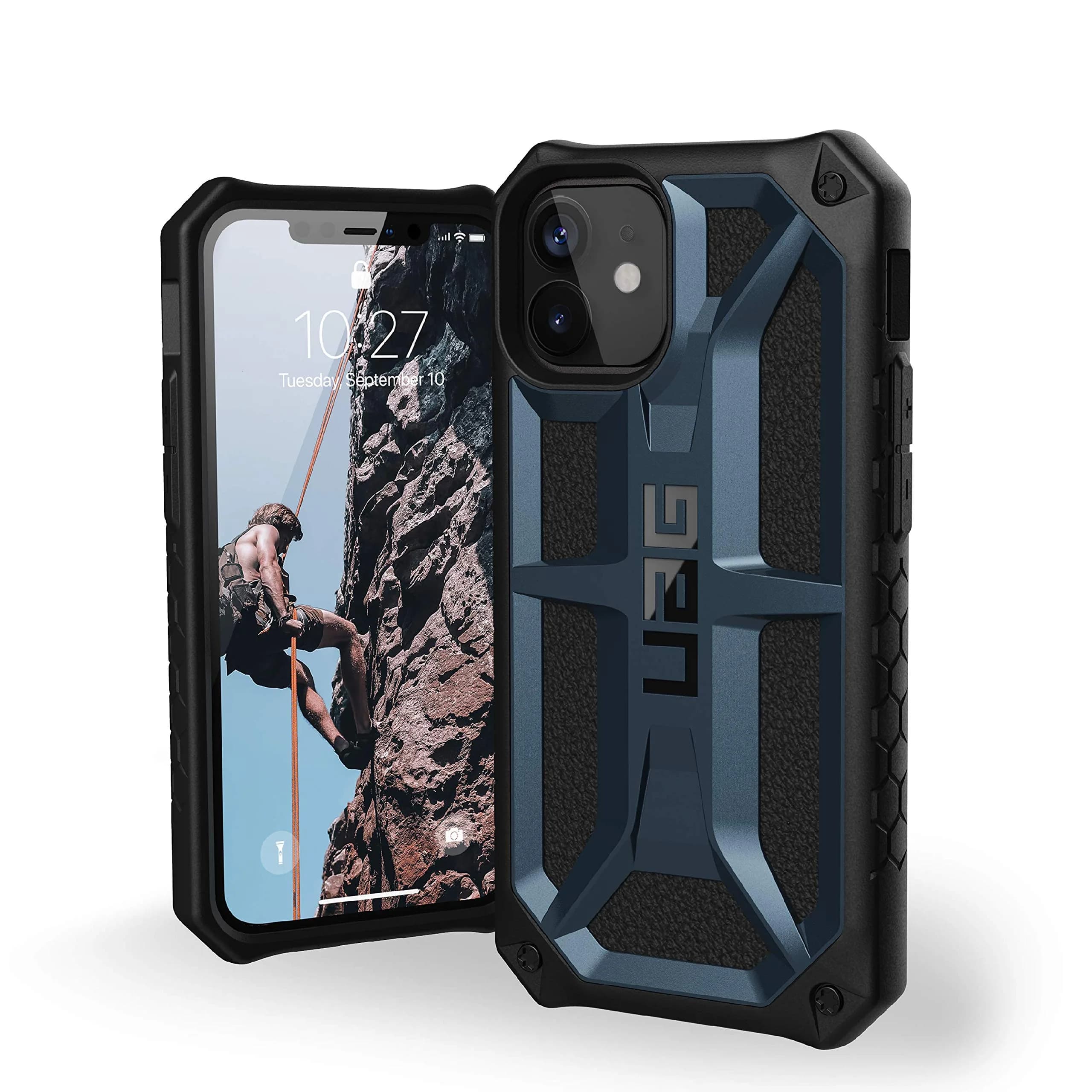 URBAN ARMOR GEAR Monarch Case for iPhone 12 Mini [5.4-inch Screen] | 5-Layer Military Drop Protection — Mallard