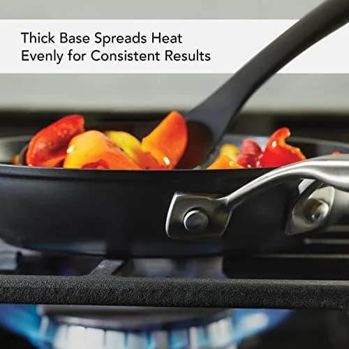 KitchenAid Hard-Anodized Induction Nonstick Frying Pan 21cm (8.25-Inch) | Even Heat, Dishwasher Safe thumbnail 3