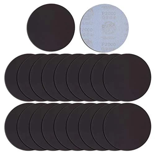 Dura-Gold 6" (15.24 cm) Wet or Dry Sanding Discs, 2000 Grit Hook & Loop (20-Pack) | Extra Fine Color Sanding for Automotive Paint thumbnail 1