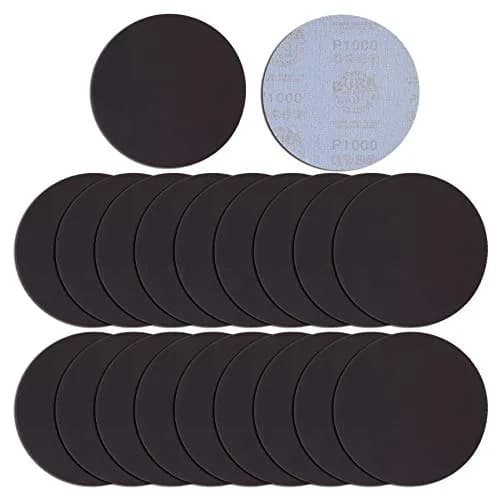Dura-Gold 6" Wet or Dry Sanding Discs 1000 Grit (20-Pack) | Hook & Loop for Orbital Sanders thumbnail 1