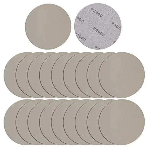 Dura-Gold 6 inch Wet or Dry Sanding Discs 3000 Grit (20-Pack) | Hook & Loop for Orbital Sanders thumbnail 1