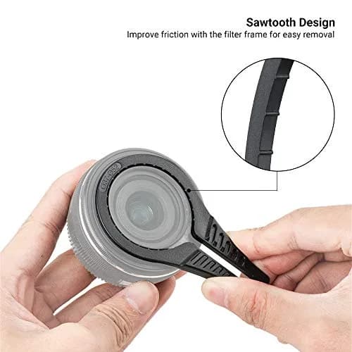 JJC Camera Lens Filter Wrench Kit 2-Pack | Fits 37mm-72mm Lens Threads thumbnail 3