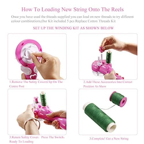 Oradrem Automatic Hair Braider Styling Tool with 85-Piece Accessory Set | DIY Fun Hairstyles for Girls thumbnail 5