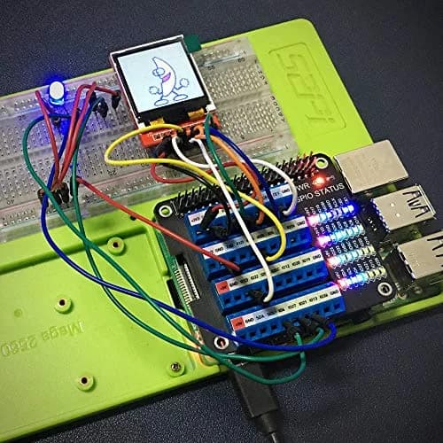GeeekPi GPIO Screw Terminal Block Breakout Board HAT for Raspberry Pi | GPIO Expansion Module with Status LEDs thumbnail 6